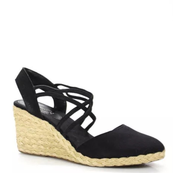 ralph lauren black espadrilles